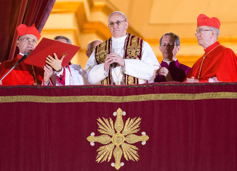 Der Kardinal Jorge Mario Bergoglio aus Argentinien ist neuer Papst der katholischen Weltkirche.