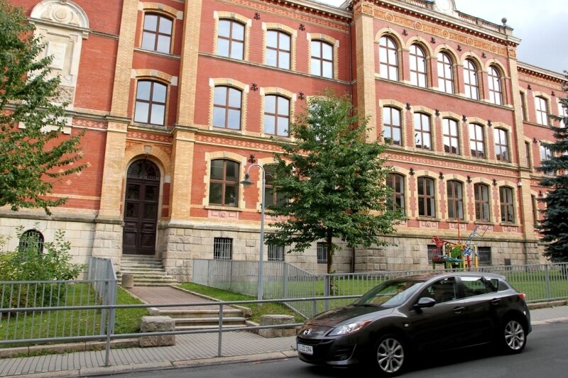 Jubiläum lockt Ehemalige ins Werdauer Alexander-von-Humboldt Gymnasium - Im Haus 1 des Humboldt-Gymnasiums Werdau werden die Klassen 7 bis 12 unterrichtet.