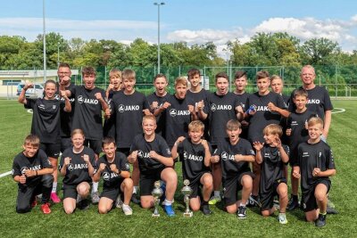 Jugendfußballer von Germania Mittweida blicken auf erfolgreiche Saison zurück - Meister und Pokalsieger im Kreis: Die C Junioren des SV Germania Mittweida blicken auf eine tolle Saison zurück. 