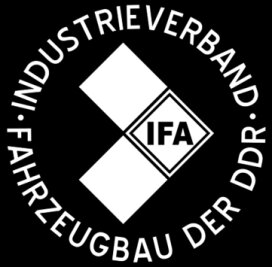Jugendtraum: "Kutsche ohne Pferde" - Das Logo des Fahrzeugkombinates der ehemaligen DDR.