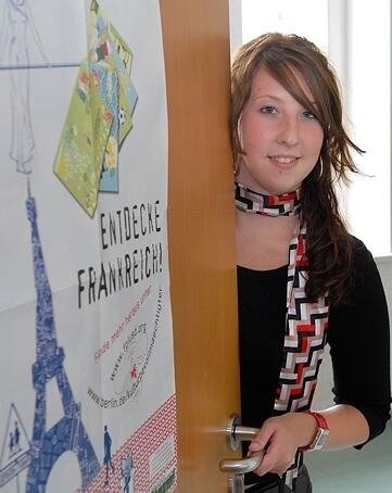 Junge Gymnasiasten punkten mit gutem Französisch - 
              <p class="artikelinhalt">Loreen Schmidt.  </p>
            