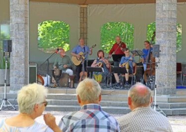 Kaffeekonzert soll Tradition werden - Das Ensemble "Saitenspiel" vom Zwickauer Schumann-Konservatorium sorgte für beste Unterhaltung der Besucher. 