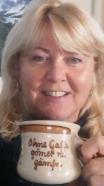 Kaffeepott erinnert weit weg an Heimat - Regine Rohmann ist von Weißbach aus ans andere Ende der Welt ausgewandert, lebt als Erzgebirgerin jetzt im australischen Perth. 