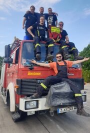 Kameradschaft ohne Grenzen - Die freiwilligen Unterstützer aus Werdau und den Ortsteilen Langenhessen und Steinpleis. 