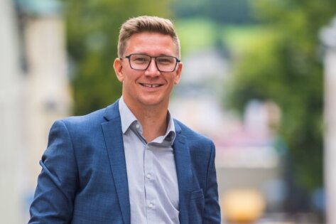 Kandidat Silvio Heider: Chemiker setzt auf SPD als Marke - Der 34-jährige Silvio Heider aus Niederdorf tritt bei der Bundestagswahl am 26. September für die SPD an. 