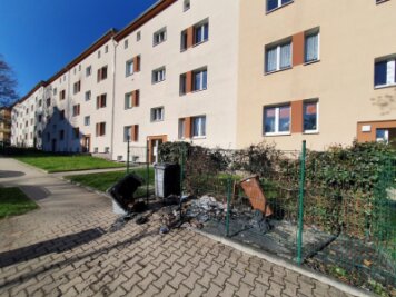 Kapellenberg: Neun Mülltonnen abgebrannt - 