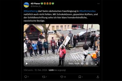 Karneval in Sachsen: Erneuter rassistischer Vorfall  bei Faschingsumzug - Mit „Blackfacing" haben Karnevalisten in Bad Schandau erneut für einen Skandal gesorgt.