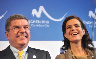 Katarina Witt: Mehr Mut für eine deutsche Olympia-Bewerbung - Thomas Bach und Katarina Witt
