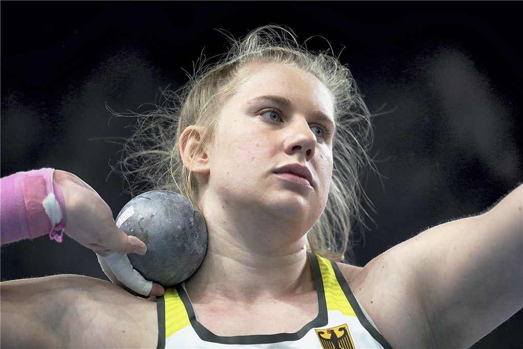 Katharina Maisch vom LV Erzgebirge ist Deutsche Vizemeisterin im