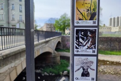 Keine Blumen, keine Sticker: Chemnitzer Künstlerbund macht mit besonderer Aktion auf die Kulturhauptstadt aufmerksam - Zufallsfunde im Stadtraum sind ein Ziel der Aktion.