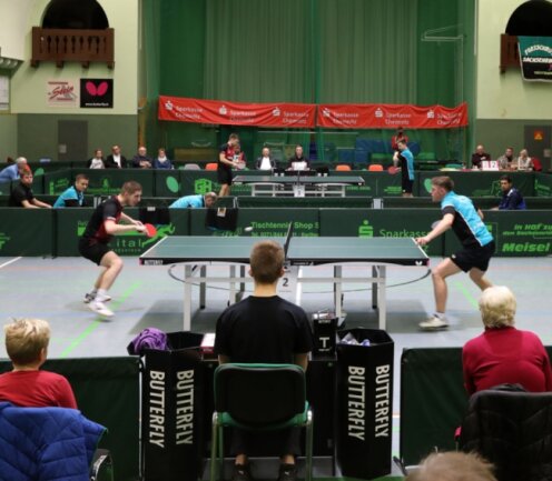 Kellerduell in der "Grünen Hölle" - Unter der 2G-plus-Regel kann der TTC Sachsenring Hohenstein-Ernstthal am Wochenende in der Turnhalle auf dem Pfaffenberg wieder auf die Unterstützung seiner Fans zählen. 