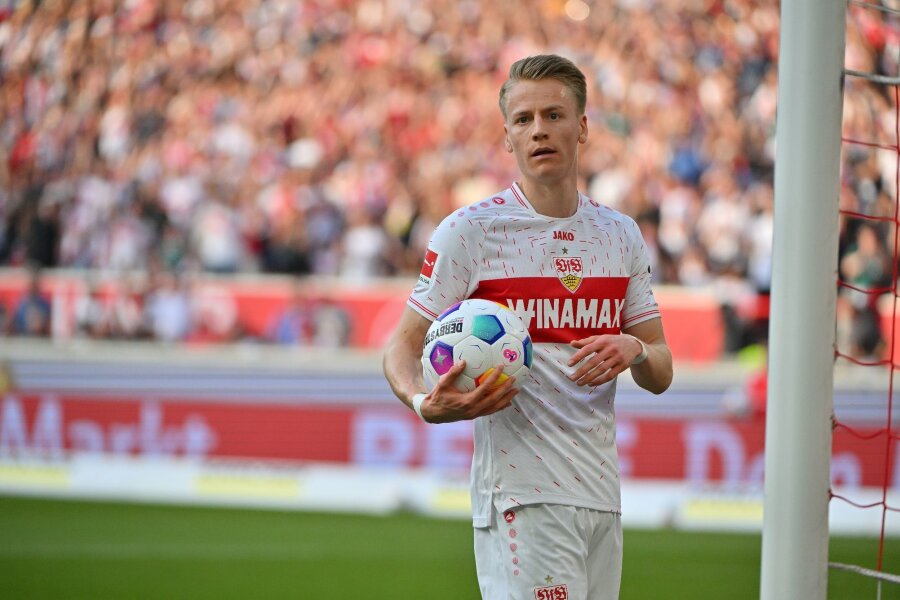 "Kicker": Führich tendiert zu Wechsel zum FC Bayern - Spielte eine starke Saison beim VfB Stuttgart: Chris Führich.