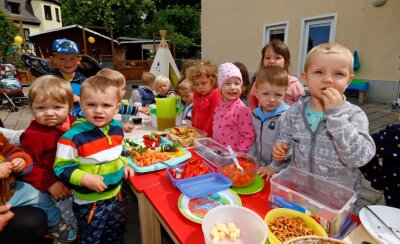 Kinderfest bei neuer Tagesmutter in Glauchau - 