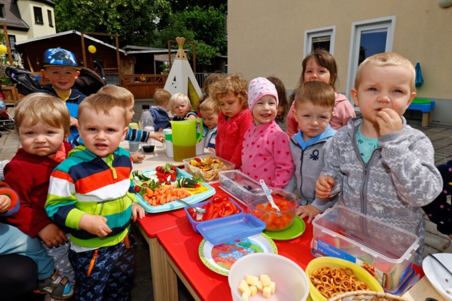 Kinderfest bei neuer Tagesmutter in Glauchau - 