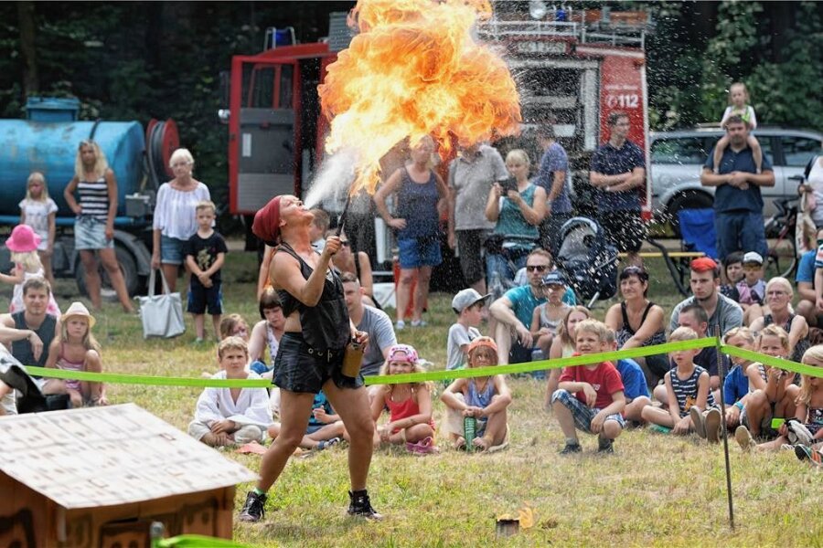 Kinderfest im Grünfelder Park in Waldenburg - Im Grünfelder Park geht es diesmal womöglich nicht ganz so heiß her wie 2018.