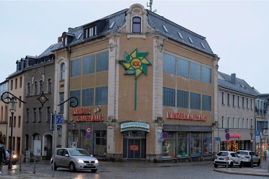 Das leer stehende Kinderkaufhaus will die Stadt Reichenbach jetzt mieten und einen Impuls für eine attraktive Innenstadt setzen.