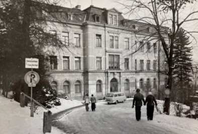 Kinderklinik feiert 75. Geburtstag - Zu DDR-Zeiten war die Auer Kinderklinik im Diakonissenhaus an der Schneeberger Straße untergebracht. 