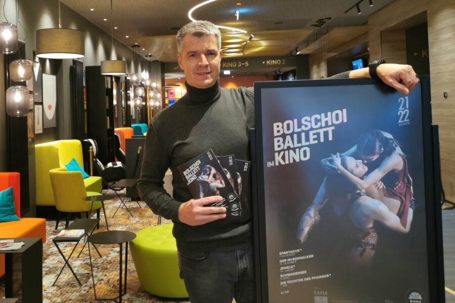 Kino verwandelt sich in Ballettsaal - Mike Riemenschneider, der das Zwickauer Kino "Astoria" leitet, ist von den Live-Übertragungen aus dem Bolschoi-Theater genauso begeistert, wie die Zuschauer. Vier Vorstellungen sind noch geplant. 