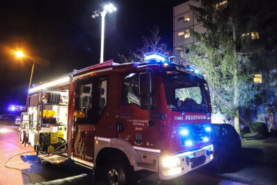 Kirchberg: Angebranntes Essen löst Feuerwehreinsatz aus - Gegen 22 Uhr wurde die Feuerwehr zu einem Einsatz in der Goethestraße gerufen.