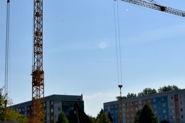 Beim Bau der neuen Kindertagesstätte "Am Wasserturm" an der Professor-Willkomm-Straße in Limbach-Oberfrohna hat es Verzögerungen gegeben.