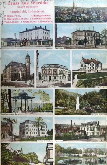 Postkarte von 1906