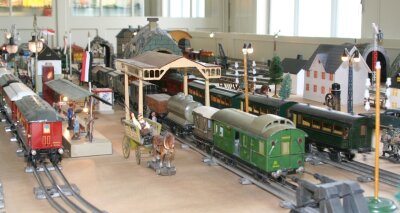 Modelleisenbahnanlage im Spielzeugmuseum