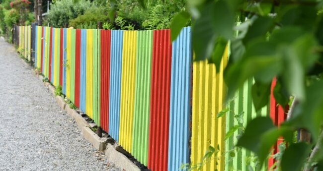 Kleingärtner stehen im Mittelpunkt - Die Gartenanlage "Waldfrieden" in Freiberg. 