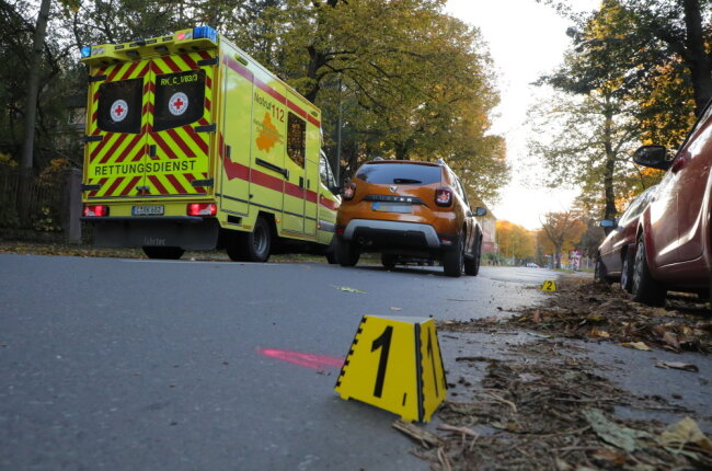 Kleinkind bei Unfall auf Scheffelstraße schwer verletzt - 