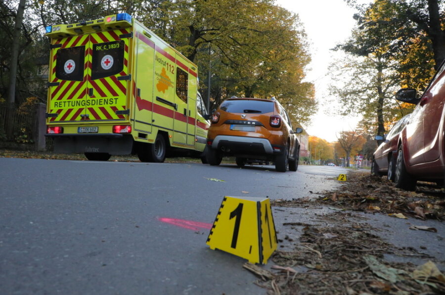 Kleinkind bei Unfall auf Scheffelstraße schwer verletzt - 