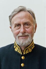 Knut Neumann erhält Sächsische Verfassungsmedaille - Der Vorsitzende der Historischen Freiberger Berg- und Hüttenknappschaft Knut Neumann.