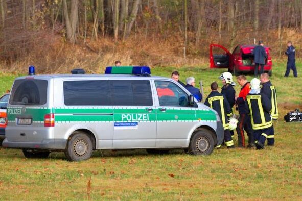 Königswalde: Mann bei Fällarbeiten von Baum erschlagen - Bei einem Arbeitsunfall in Königswalde ist am Samstag ein 53-Jähriger von einem Baum erschlagen worden.