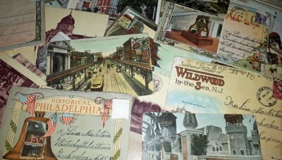 Koffer mit Nachlass entfacht Leidenschaft für Ahnenforschung - 150 Postkarten von 1906 bis 1930 beflügelten die Neugier von Andreas Gröger. 