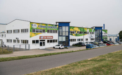 Kohrener Landmolkerei hat neuen Eigentümer - Die Kohrener Landmolkerei im Peniger Gewerbegebiet.