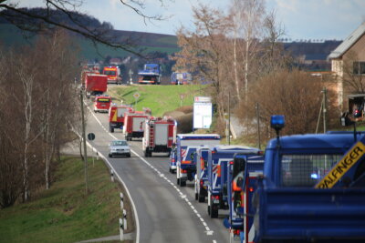 Kolonnenfahrt: 178 Kilometer durch Mittelsachsen - 