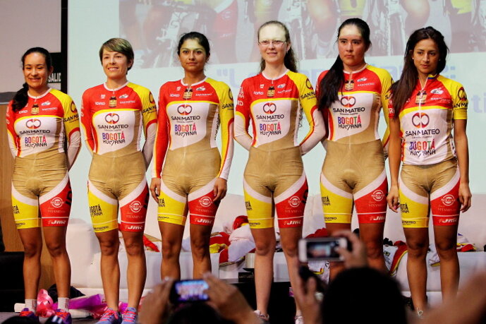 Kolumbianisches Radteam will umstrittene Nackt-Trikots abgeben - 
