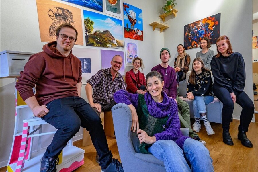 Kombinat Lump - Junge Chemnitzer Galeristen setzen auf junge Kunst für junge Käufer 
