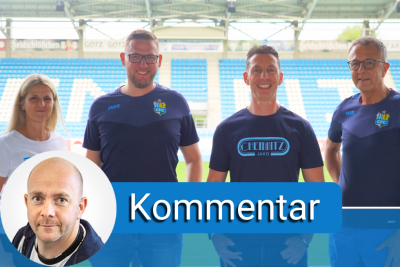 Kommentar: Ein bisschen Frieden ist zu wenig - Der neue Vorstand des Chemnitzer FC (v.l.): Jana Pönisch, Gerrit Sachse, Helmut Brunhuber und Frank Löbe.