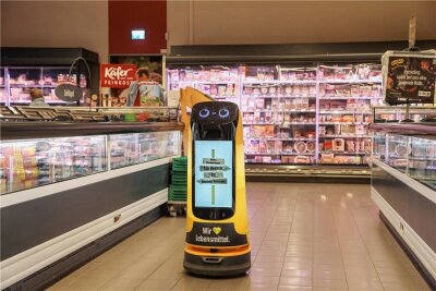 Kommentar: Roboter im Einzelhandel - Wo führt das hin? - Im Edeka wird in dieser Woche ein Roboter namens "Kettybot" getestet. 