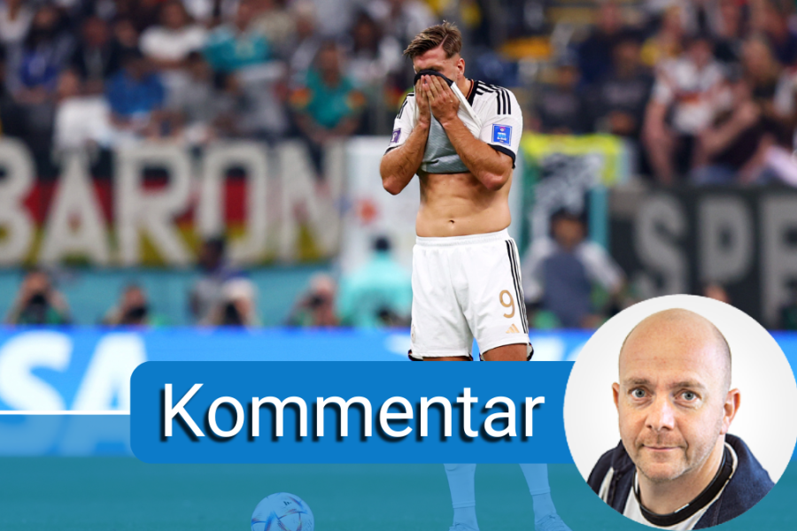 Kommentar zum WM-Aus der deutschen Fußballer: Kein Wunder - Niclas Füllkrug ist nach dem Ausscheiden sichtlich angefressen.