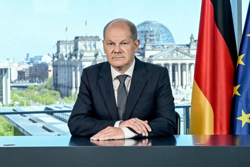 Kommentar zur Ansprache von Kanzler Scholz: Klarheit und Zweifel - Bundeskanzler OIaf Scholz (SPD).