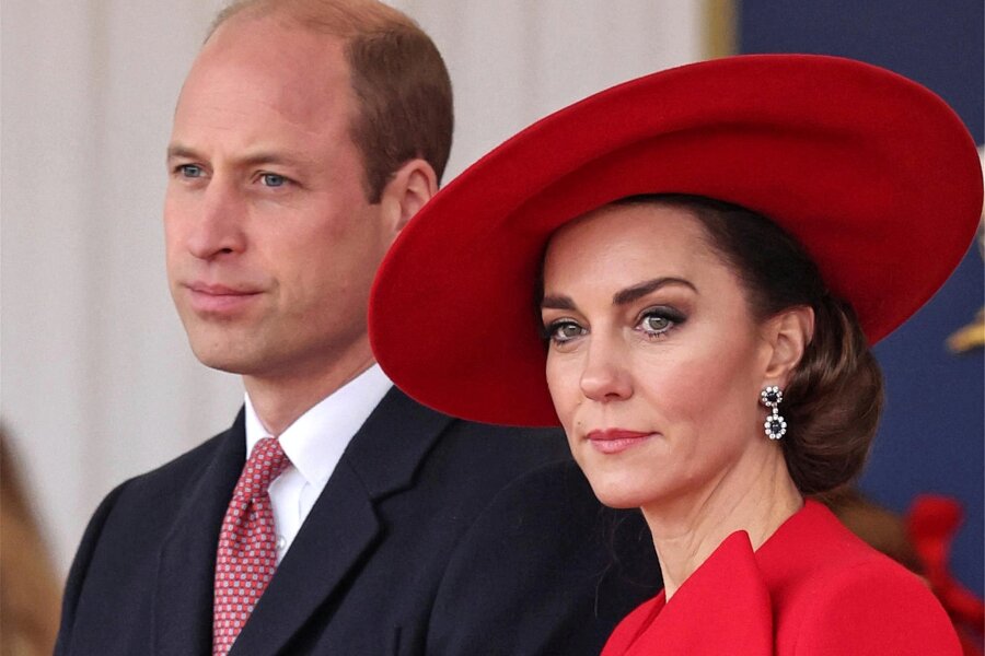 Kommentar zur Kates Krebsdiagnose: Schwierige Zeiten für Kate, William und die Monarchie - Kate, Prinzessin von Wales, und William, Prinz von Wales, stehen vor einer schwierigen Zeit.