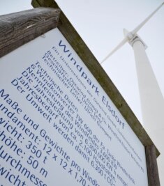 Windpark zwischen Elsdorf und Obergräfenhain