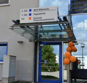 Krankenhaus: LMK eröffnet neue Patientenaufnahme - Die neue Patientenaufnahme im Krankenhaus Mittweida.