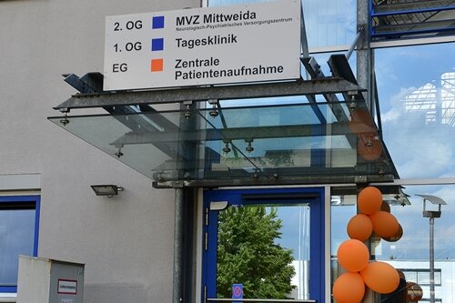 Krankenhaus: LMK eröffnet neue Patientenaufnahme - Die neue Patientenaufnahme im Krankenhaus Mittweida.
