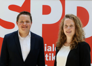 Kreis-SPD hat erstmals ein Führungsduo - Felix Bayer aus Glauchau und Antje Junghanns aus Lichtenstein sind das heue Führungsduo. 