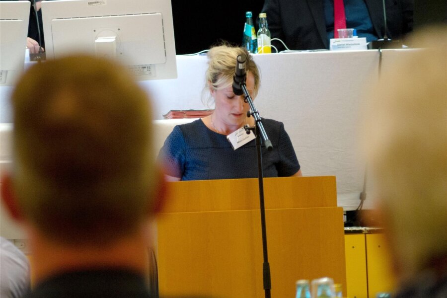 Kreisrätin beklagt respektlosen Umgang in Mittelsachsens Kreistag - Maria Euchler trug in der Kreistagssitzung eine persönliche Erklärung vor, die es in sich hatte.
