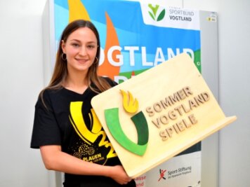 Kreissportbund rüstet zu den Vogtlandspielen - Die 23-jährige Boxerin aus Leubnitz, Gina Spranger, konnte als Botschafterin der Vogtländischen Sommerspiele gewonnen werden. 