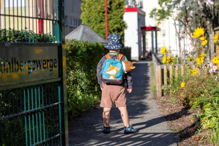 Kreisstadt erhöht Gebühren für Kinderbetreuung - Betroffen vom Anstieg der Kita-Gebühren sind auch die Eltern, deren Knirpse die Kindertagesstätte „Pöhlbergzwerge" besuchen.