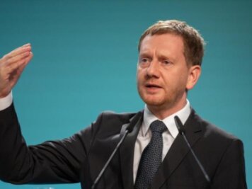 Kretschmer verrät in Parteitagsrede zwei CDU-Minister - Michael Kretschmer (CDU)