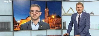 Kripo live beleuchtet Sexualstraftaten - Der Chemnitzer Polizeisprecher Andrzej Rydzik (links) zu Gast bei Kripo live. 